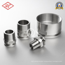 Sanitary Stainless Steel 21MP NPT Pipe Adaptor